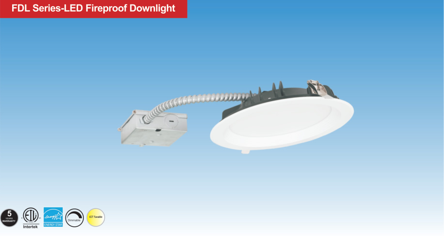 FDL Series-LED Fireproof Downlight