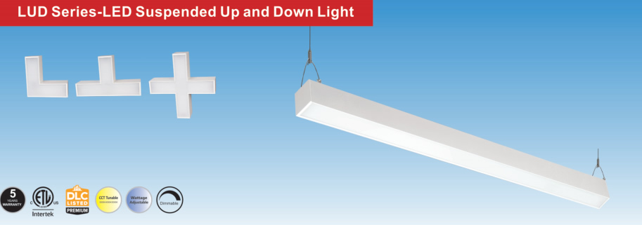 LUD Series-LED Suspended Up and Down Light